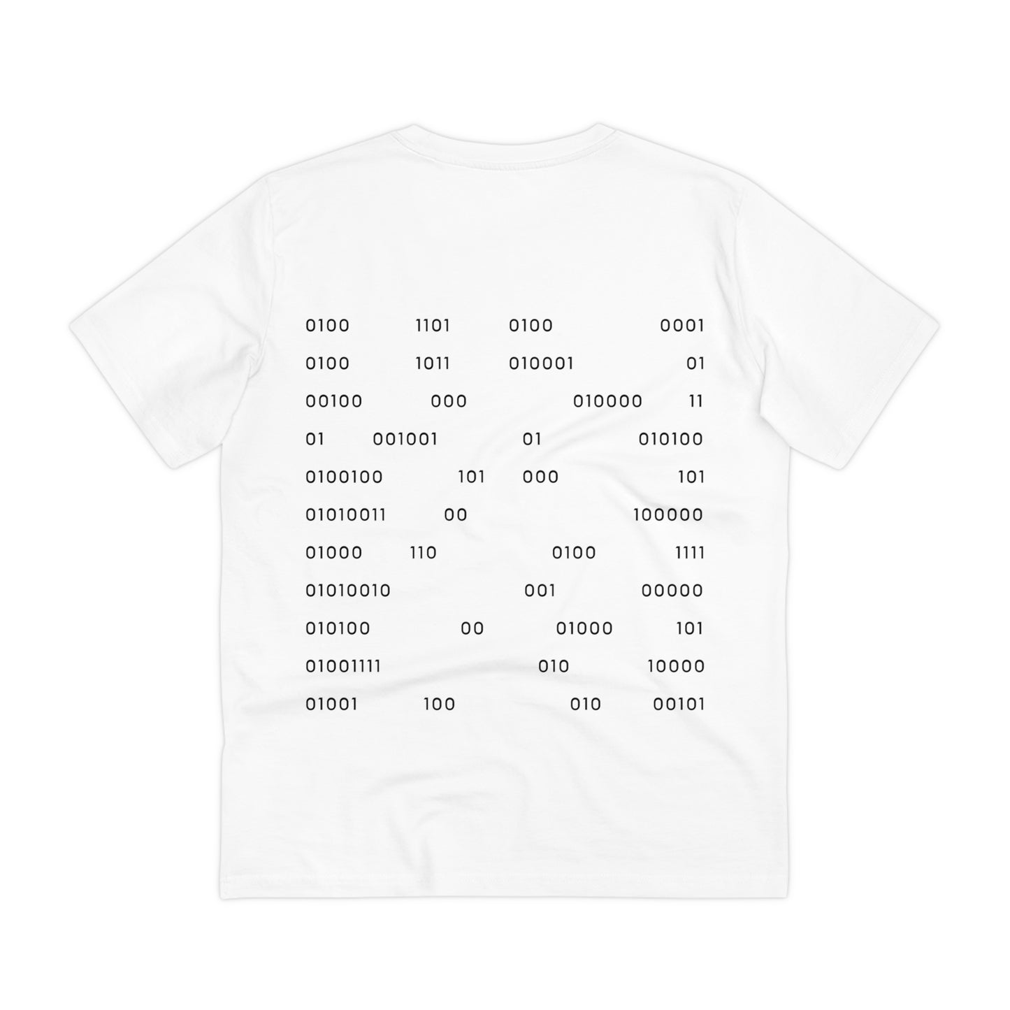 Bolt 10 binary t-shirt white