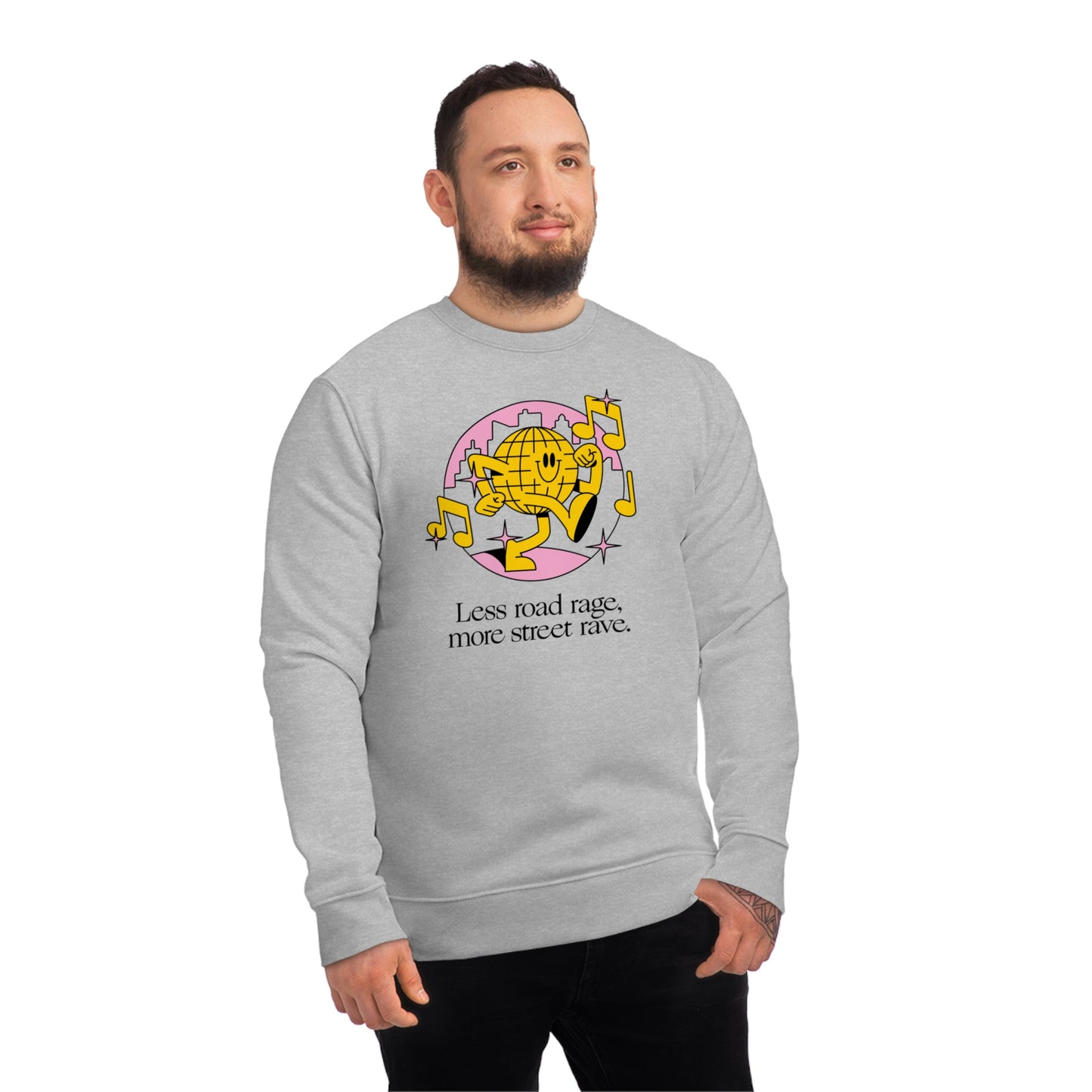 Bolt Spring Merch Unisex Sweatshirt - Less road rage, more street rave.