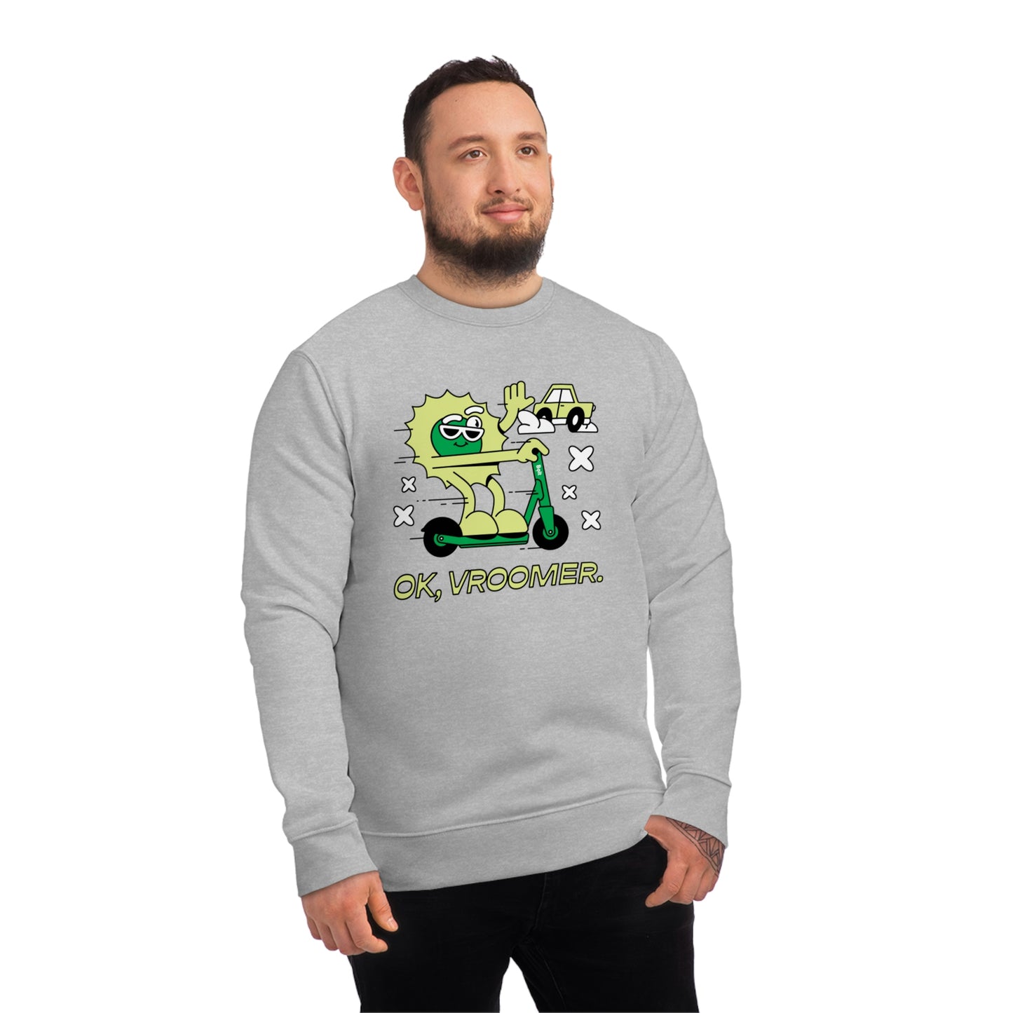 Bolt Spring Merch Unisex Sweatshirt - Ok vroomer!
